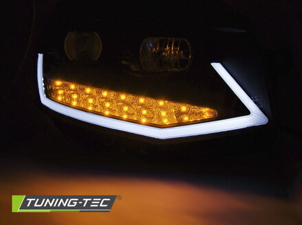 Predné svetlá VW T6 Black Tube Light Predné svetlá VW T6 Black Tube Light