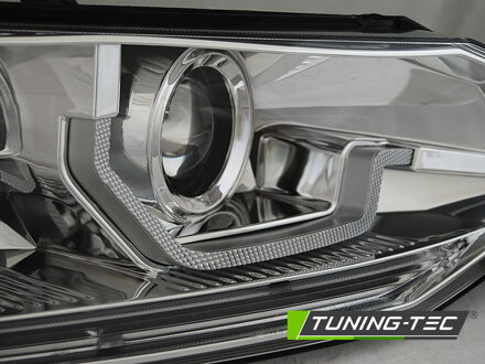 Predné svetlá VW Polo 2G Chrome Dynamic