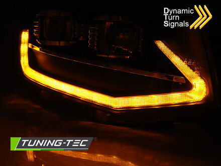 Predné svetlá VW T6 Chrome Tubelight Dynamic LED Predné svetlá VW T6 Chrome Tubelight Dynamic LED