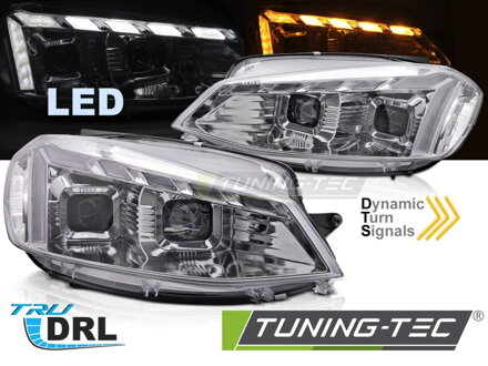 Predné Full LED svetlá VW Golf 7 17-19 Chrome Predné Full LED svetlá VW Golf 7 17-19 Chrome