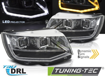 Predné Full LED svetlá VW T6 Chrome Predné Full LED svetlá VW T6 Chrome
