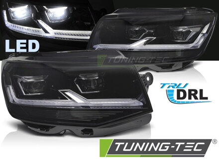 Predné Full LED svetlá VW T6 DRL Black Predné Full LED svetlá VW T6 DRL Black