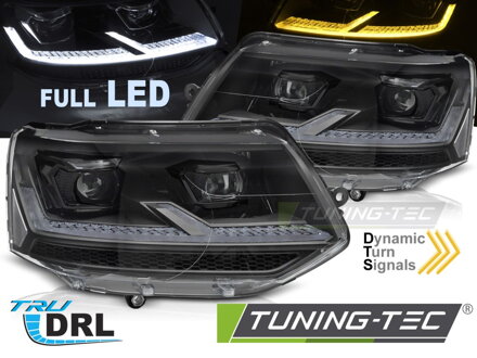 Predné Full LED svetlá VW T5.1 10-15 Black