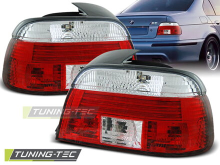 Zadné svetlá BMW E39 95-00 Clear Red
