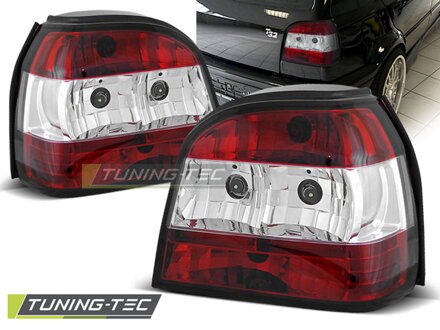 Zadné svetlá VW Golf III 91-97 Red White Red
