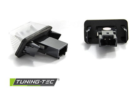 LED osvetlenie ŠPZ Peugeot 206 306 307 C3 C4