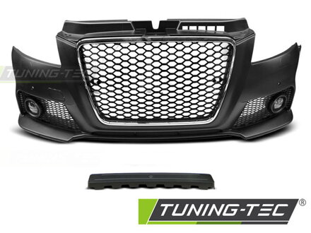 Predný nárazník Audi A3 8P 08-12 Sport Chrome Black PDC Predný nárazník Audi A3 8P 08-12 Sport Chrome Black PDC