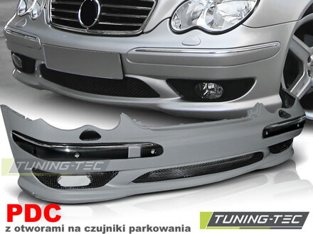 Predný nárazník Mercedes W203 00-04 Sport PDC