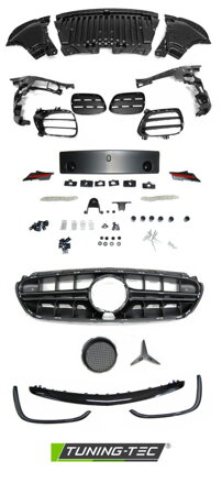 Predný nárazník Mercedes W213 16-19 Sport PDC