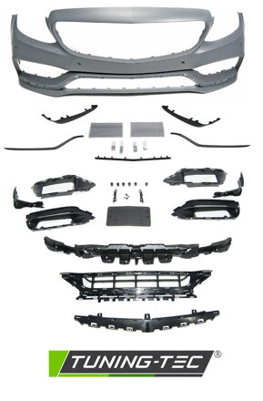 Predný nárazník Mercedes W205 18- Sport Style Black PDC