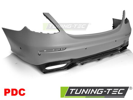 Zadný nárazník Mercedes W213 Sedan 16-19 Sport PDC Black