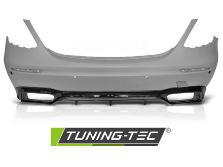 Zadný nárazník Mercedes W213 Sedan 16-19 Sport PDC Black