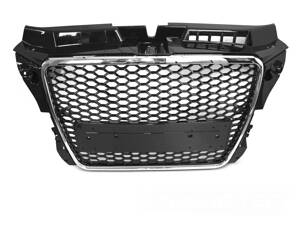 Predná maska Sport Audi A3 08-12 Black Chrome PDC