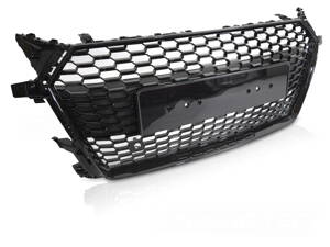 Predná maska Audi TT 8S 14-18 Glossy Black Wide PDC