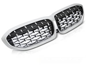 Predná maska BMW G20 G21 Diamond Silver