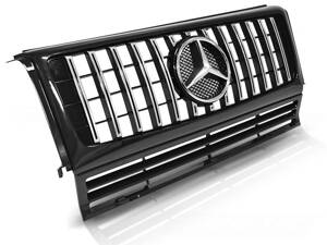 Predná maska Mercedes W463 G 90-12 Black Chrome Sport