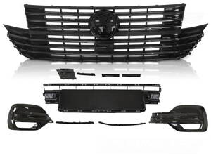 Predná maska VW T6.1 Glossy Black W Logo Base