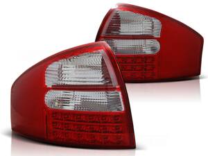 Zadné svetlá Audi A6 Sedan 97-04 Red White Led