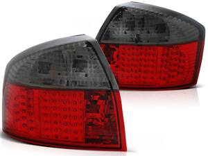Zadné diodové svetlá Audi A4 Sedan 00-04 Red Smoke Led