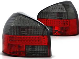 Zadné diodové svetlá Audi A3 96-03 Red Smoke Led
