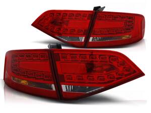 Zadné Led svetlá Audi A4 B8 Sedan 08-11 Red White