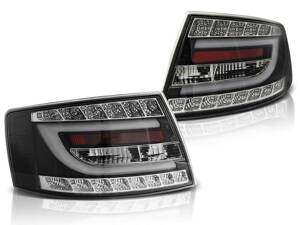 Zadné svetlá AUDI A6 C6 04-08 Black Led 6-PIN