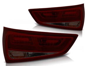 Zadné LED svetlá Audi A1 10-14 červeno-dymové
