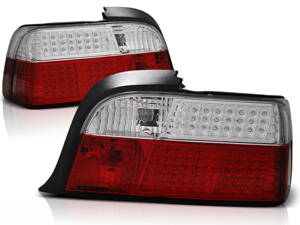 Zadné svetlá BMW E36 Coupe Cabrio Red White Led