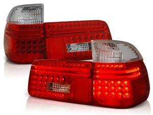 Zadné svetlá BMW E39 Touring 97-00 Red White Led