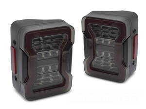 Zadné LED svetlá Jeep Wrangler 07-18 Smoke