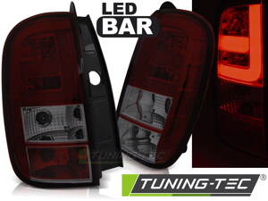 Zadné svetlá Dacia Duster 10-17 Red Smoke LED Bar
