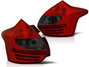 Zadné svetlá Ford Focus 3 2011-2014 Red Smoke Led