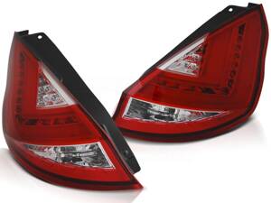 Zadné svetlá Ford Fiesta MK7 12-16 HB Red White LED BAR