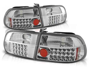 Zadné svetlá Honda Civic 91-95 2D/4D Led Chrom