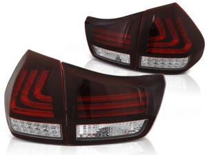 Zadné svetlá Lexus RX 330 350 03-08 Red White Black Led