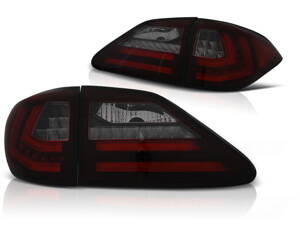 Zadné svetlá Lexus RX III 350 09-12 Red Smoke Dynamic LED