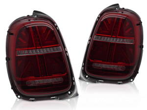 Zadné svetlá Mini F55 F56 F57 14-17 Red Smoke LED