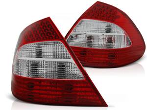 Zadné svetlá Mercedes E W211 Sedan 02-06 Red White Led