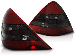 Zadné diodové svetlá Mercedes R170 SLK 96-04 Red Smoke