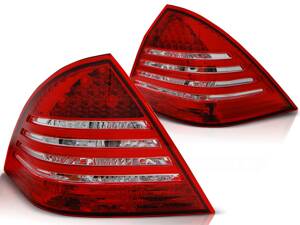 Zadné svetlá Mercedes W203 Sedan 00-04 Red White Led