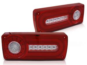 Zadné svetlá Mercedes G W463 90-12 Red White Led