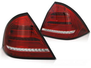 Zadné svetlá Mercedes W203 Sedan 04-07 Red White LED BAR