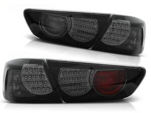 Zadné svetlá Mitsubishi Lancer 8 Sedan 08-11 Black Smoke Led