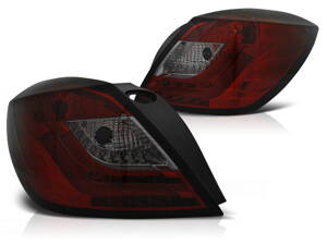 Zadné svetlá Opel Astra H 04-09 3D Red Smoke LED Bar
