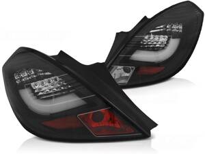 Zadné svetlá Opel Corsa D 3D 06-14 Black LED BAR
