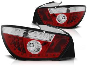 Zadné diodové svetlá Seat Ibiza 6J 3D 08-12  Red White Led