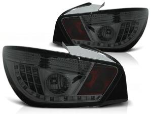 Zadné diodové svetlá Seat Ibiza 6J 3D 08-12  Smoke Led