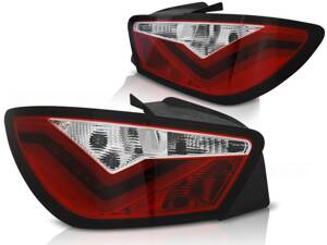 Zadné svetlá Seat Ibiza 6J 3D 08-12 Red White LED BAR