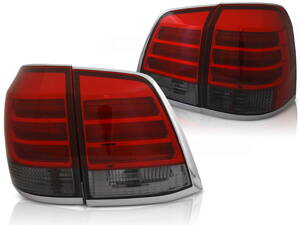 Zadné LED svetlá Toyota Land Cruiser FJ 200 07-15 Red Smoke