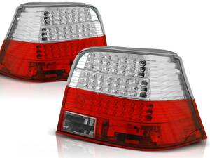 Zadné tuningové svetlá Volkswagen Golf IV 97-03 Red White Led Depo
